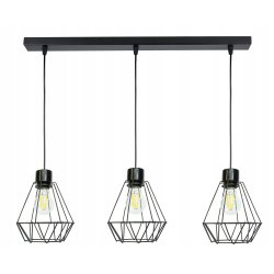 LAMPA WISZĄCA SUFITOWA ŻYRANDOL ZWIS BRYLANT DRUT