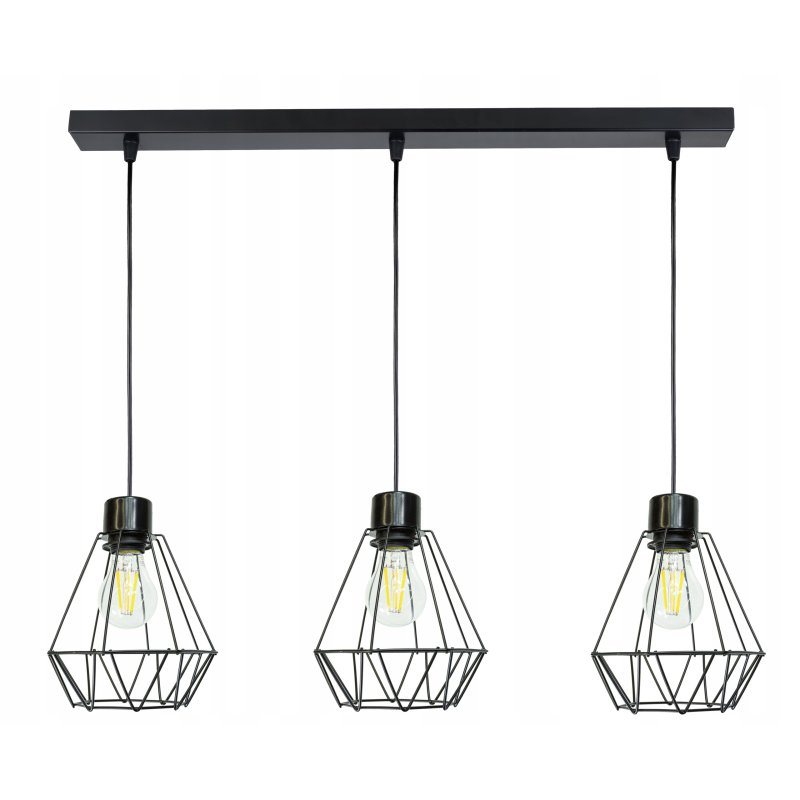 LAMPA WISZĄCA SUFITOWA ŻYRANDOL ZWIS BRYLANT DRUT