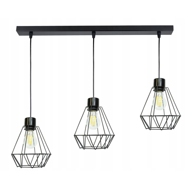 LAMPA WISZĄCA SUFITOWA ŻYRANDOL ZWIS BRYLANT DRUT