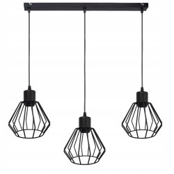 LAMPA WISZĄCA SUFITOWA ŻYRANDOL ZWIS BRYLANT DRUT