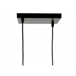 PODSTAWA BAZA LAMPA SUFITOWA WISZĄCA ZWIS LOFT METAL NA 2X E27 POD KLOSZ