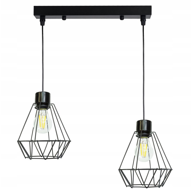 LAMPA WISZĄCA SUFITOWA ŻYRANDOL ZWIS BRYLANT DRUT