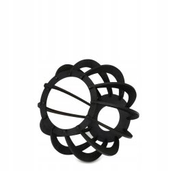 LAMPA ZWIS SUFITOWA WISZĄCA ŻYRANDOL CZARNY LOFT KLOSZ DREWNO CZARNE 2x E27