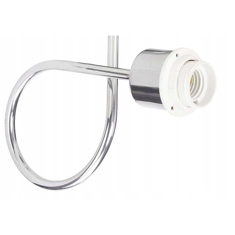 PODSTAWA BAZA LAMPA SUFITOWA WISZĄCA ŻYRANDOL CHROM POD 2 KLOSZE NA E27