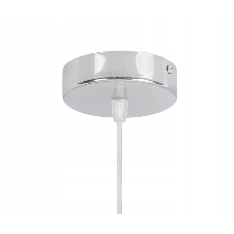 PODSTAWA BAZA LAMPA SUFITOWA WISZĄCA ZWIS CHROM PAJĄK NA 1X E27 POD KLOSZ