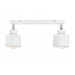 PODSTAWA BAZA LAMPA SUFITOWA PLAFON REGULOWANY LOFT METAL 2X E27 POD KLOSZ