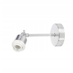 PODSTAWA BAZA LAMPA SUFITOWA PLAFON KINKIET ŚCIENNY RUCH CHROM NA KLOSZ E27