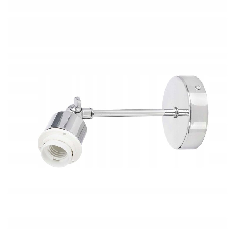 PODSTAWA BAZA LAMPA SUFITOWA PLAFON KINKIET ŚCIENNY RUCH CHROM NA KLOSZ E27