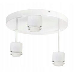 PODSTAWA BAZA LAMPA SUFITOWA PLAFON WYSOKI STAŁY LOFT METAL 3 E27 POD KLOSZ