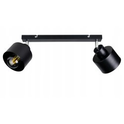 PODSTAWA BAZA LAMPA SUFITOWA PLAFON REGULOWANY LOFT METAL 2X E27 POD KLOSZ