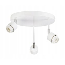 PODSTAWA BAZA LAMPA SUFITOWA PLAFON REGULOWANY LOFT METAL 3X E27 POD KLOSZ