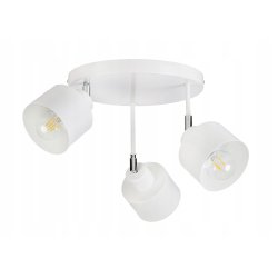 PODSTAWA BAZA LAMPA SUFITOWA PLAFON REGULOWANY LOFT METAL 3X E27 POD KLOSZ