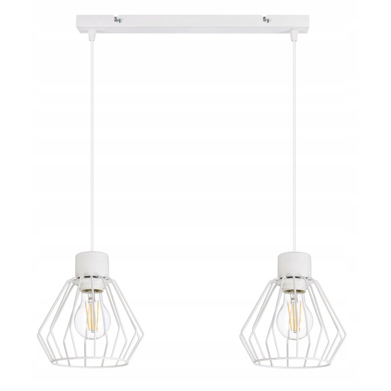 LAMPA sufitowa WISZĄCA ZWIS E27 żyrandol loft DRUT