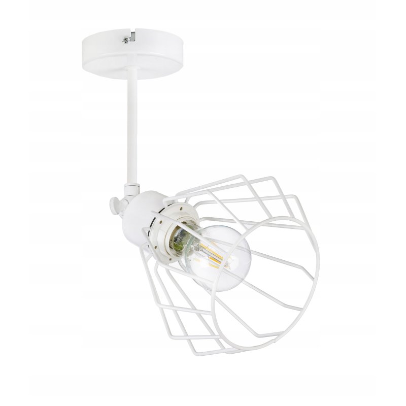 LAMPA KINKIET żyrandol ruchomy loft drut BRYLANT