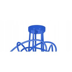 Lampa wisząca sufitowa żyrandol dzieci LOFT 5 blue