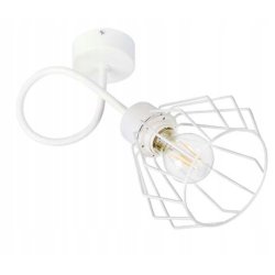 LAMPA KINKIET E27 żyrandol stały loft drut BRYLANT