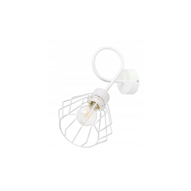 LAMPA KINKIET E27 żyrandol stały loft drut BRYLANT