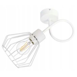 LAMPA KINKIET E27 żyrandol stały loft drut BRYLANT