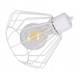 LAMPA KINKIET E27 żyrandol stały loft drut BRYLANT