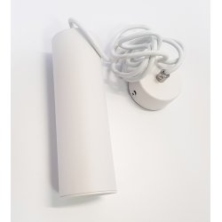 LAMPA WISZĄCA ZWIS żyrandol sufiowa TUBA 17cm GU10