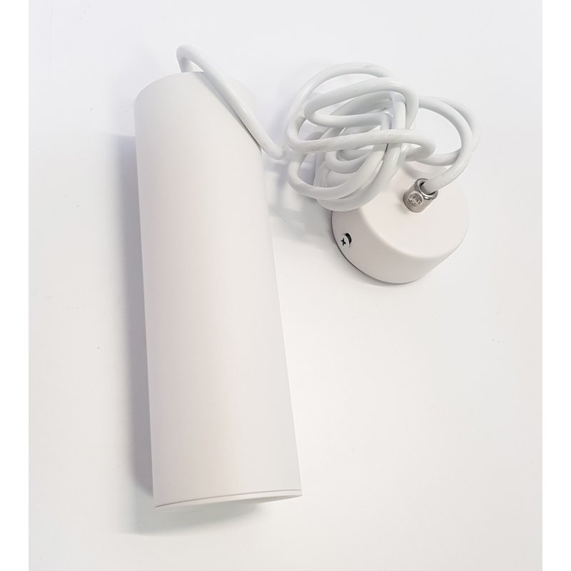 LAMPA WISZĄCA ZWIS żyrandol sufiowa TUBA 17cm GU10