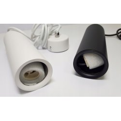 LAMPA WISZĄCA ZWIS żyrandol sufiowa TUBA 17cm GU10