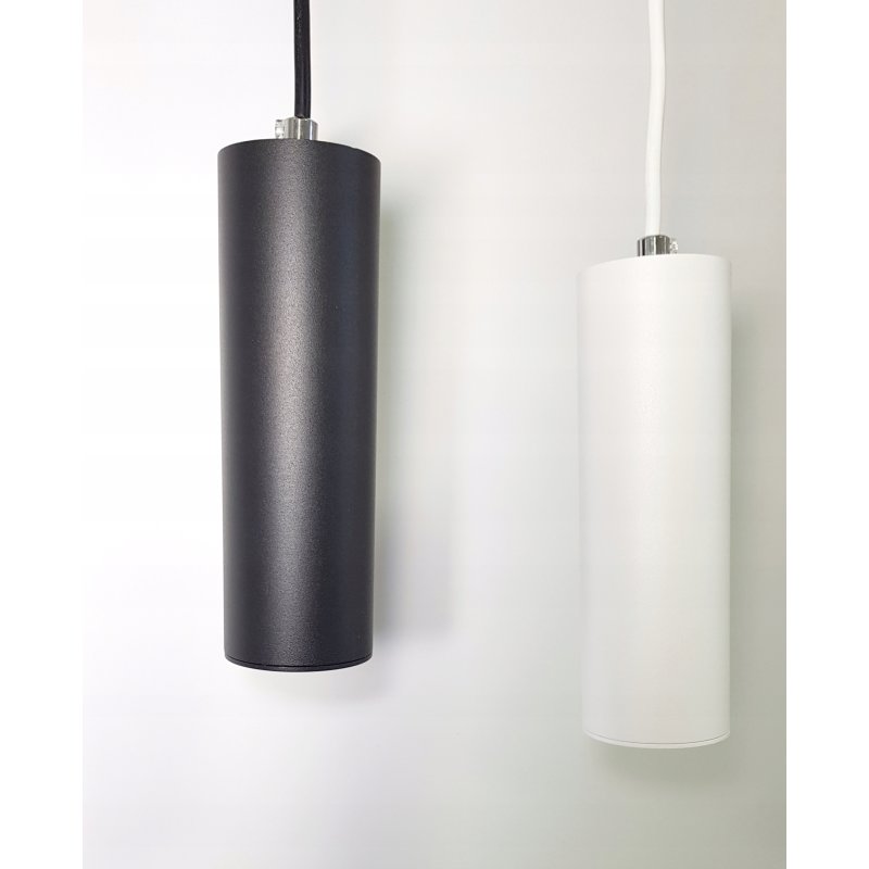 LAMPA WISZĄCA ZWIS żyrandol sufiowa TUBA 17cm GU10