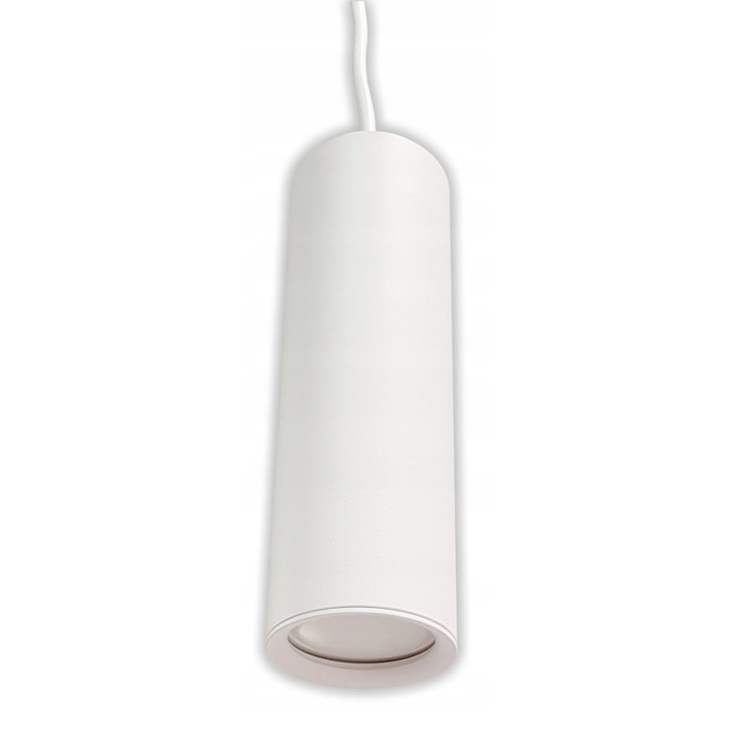 LAMPA WISZĄCA ZWIS żyrandol sufiowa TUBA 17cm GU10