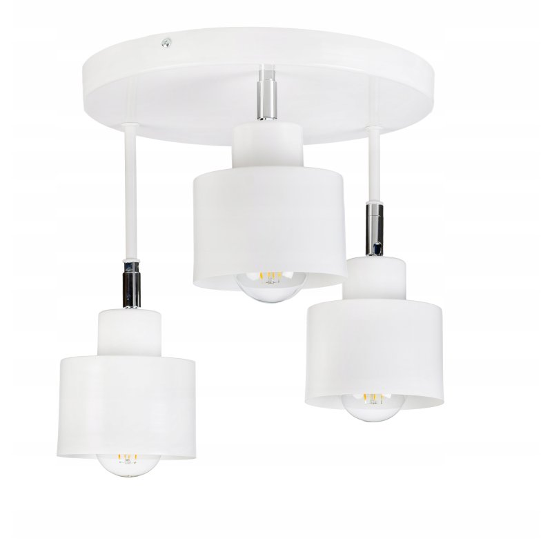 LAMPA plafon SUFITOWA ŻYRANDOL ruchomy loft KUBEK