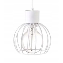 LAMPA WISZĄCA ZWIS żyrandol sufit loft drut KULA