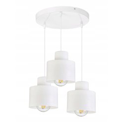 LAMPA sufitowa WISZĄCA ZWIS żyrandol metal KUBEK