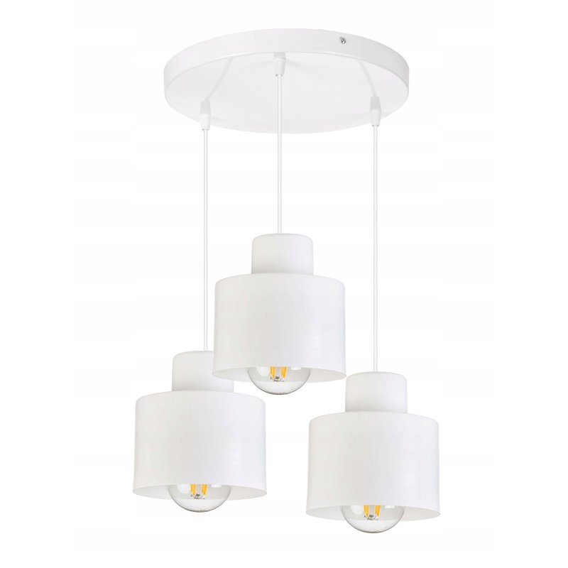 LAMPA sufitowa WISZĄCA ZWIS żyrandol metal KUBEK