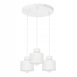 LAMPA sufitowa WISZĄCA ZWIS żyrandol metal KUBEK