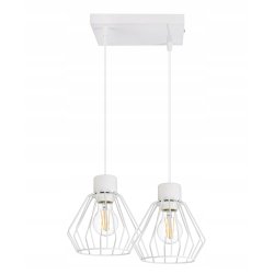 LAMPA sufitowa WISZĄCA ZWIS E27 żyrandol loft DRUT