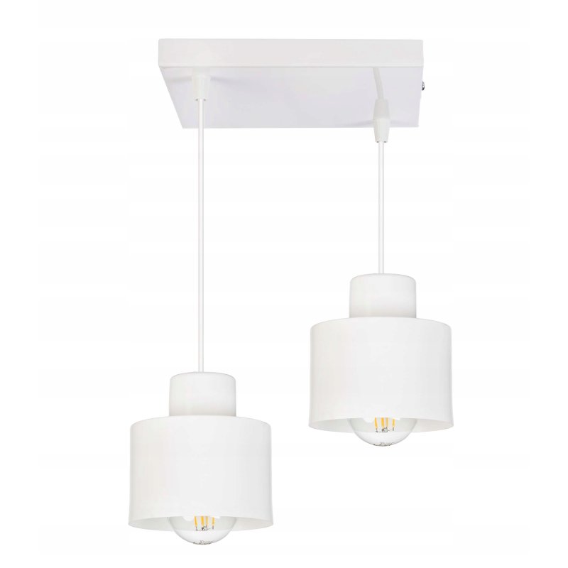 LAMPA sufitowa WISZĄCA ZWIS żyrandol metal KUBEK