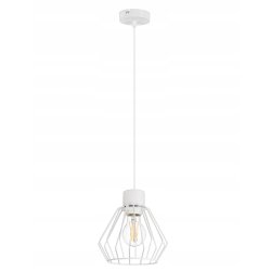 LAMPA sufitowa WISZĄCA ZWIS E27 żyrandol loft DRUT