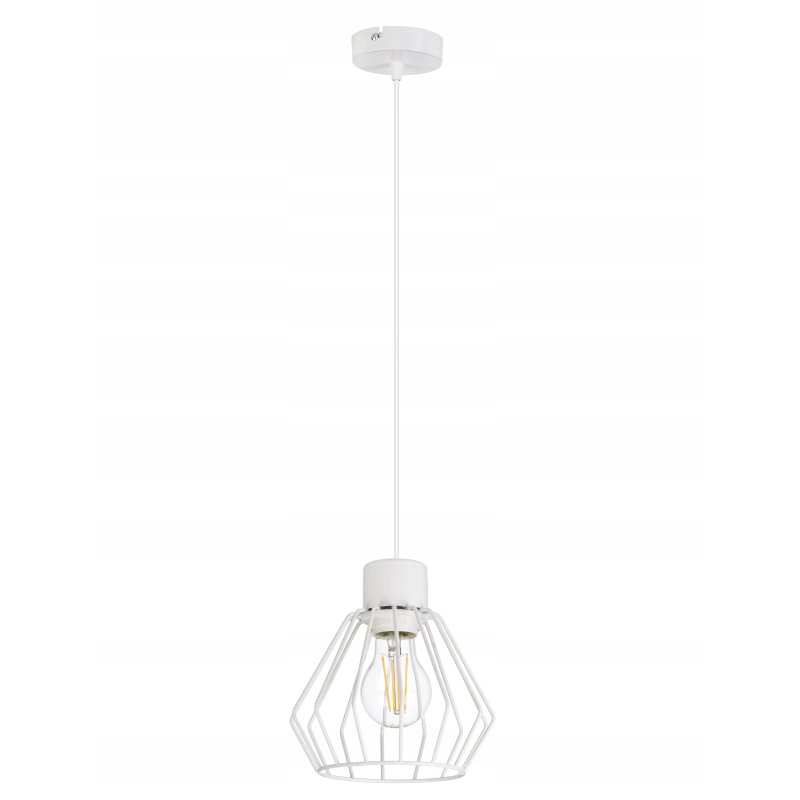 LAMPA sufitowa WISZĄCA ZWIS E27 żyrandol loft DRUT