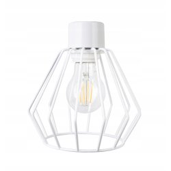 LAMPA sufitowa WISZĄCA ZWIS E27 żyrandol loft DRUT
