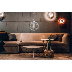 LAMPA WISZĄCA ZWIS żyrandol sufit loft drut KULA