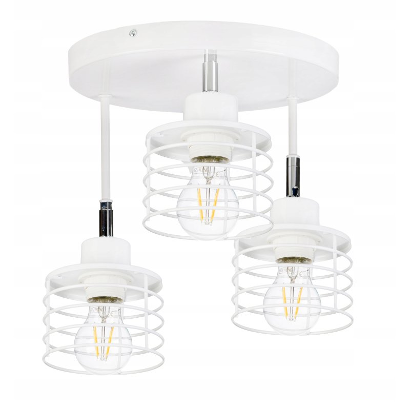 LAMPA plafon żyrandol wysoki ruch loft sprężyna