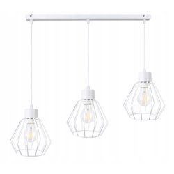 LAMPA sufitowa WISZĄCA ZWIS E27 żyrandol loft DRUT