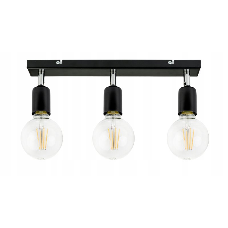 Kinkiet ruchomy Lampa sufitowa plafon Loft 3x E27