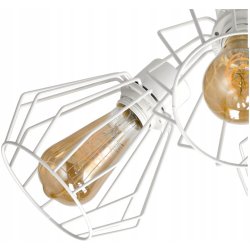 Lampa SUFITOWA żyrandol WISZĄCA LOFT drut BRYLANT