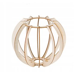 Lampa SUFITOWA żyrandol WISZĄCA LOFT plafon KULA 4