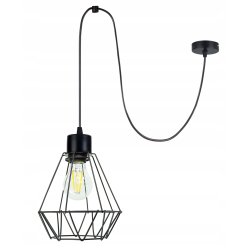 LAMPA sufitowa wisząca ZWIS Loft E27 PAJĄK BRYLANT