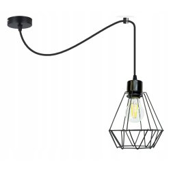 LAMPA sufitowa wisząca ZWIS Loft E27 PAJĄK BRYLANT