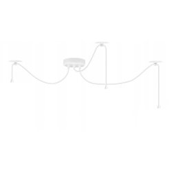 LAMPA sufitowa wisząca ZWIS Loft klosz 3xE27 PAJĄK