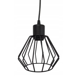 LAMPA sufitowa wisząca ZWIS Loft klosz 3xE27 PAJĄK