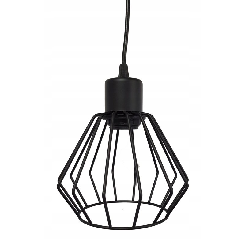 LAMPA sufitowa wisząca ZWIS Loft klosz 3xE27 PAJĄK