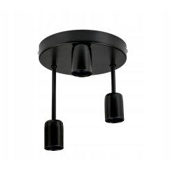 Oprawa stała Lampa sufitowa plafon Loft 3x E27